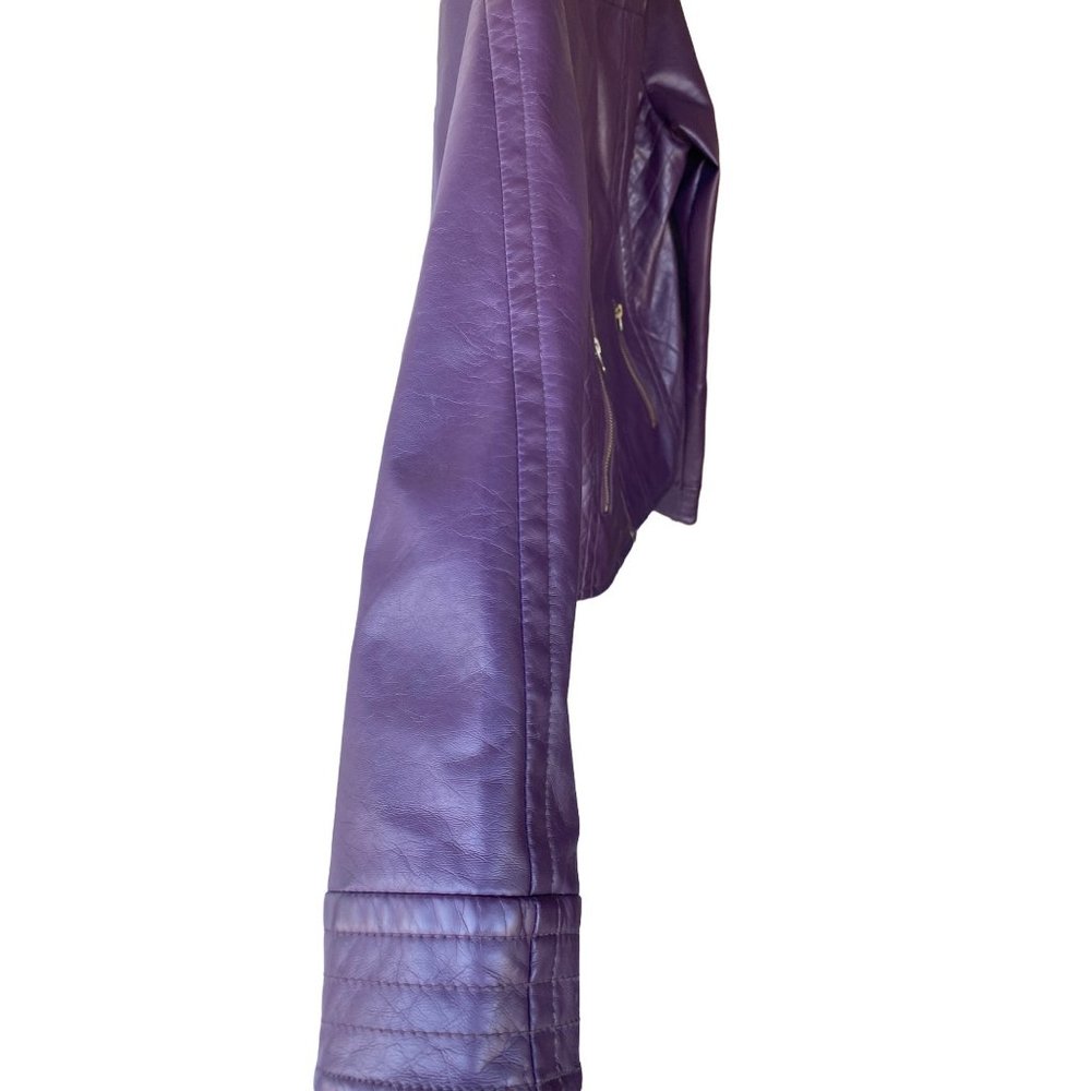 George Faux Leather Jacket - Picture 4 of 9
